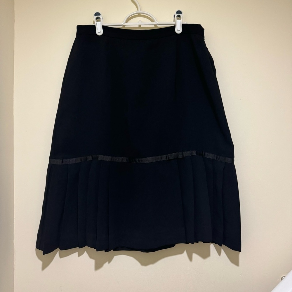 Women’s Black Dressbarn Brand Coquette Black Swan Event Dressy  Skirt Size 14X